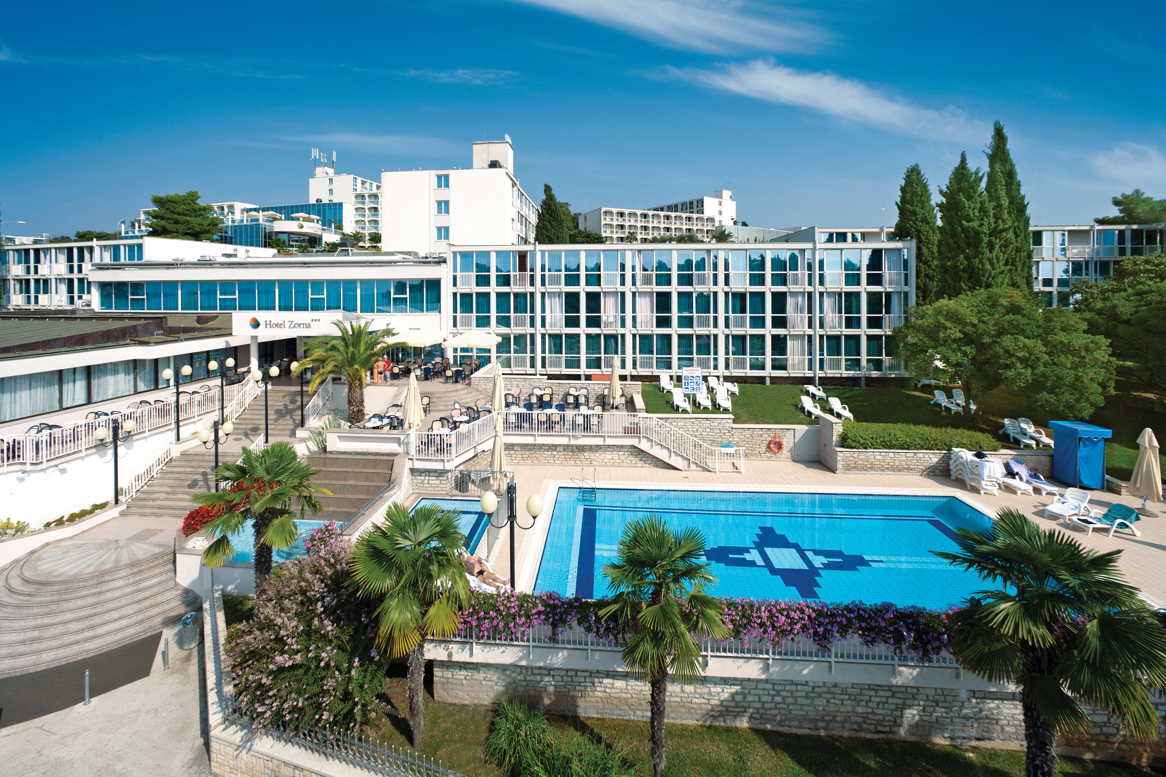 Hotel Zorna Plava Laguna Poreč Exterior foto